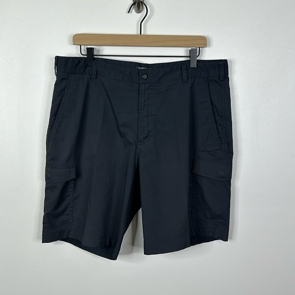 NIKE Dri-Fit Men's Black Golf Shorts with Snap Closure Pockets Size 36 - Picture 1 of 7